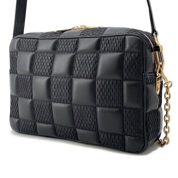 LOUIS VUITTON Troca Size MM Damier Quilt Leather Noir - Picture 4 of 15